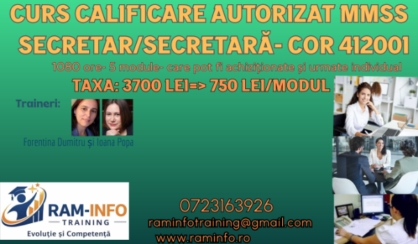 Curs comunicarea eficienta (modul al cursului secretara)- autorizat MMSS